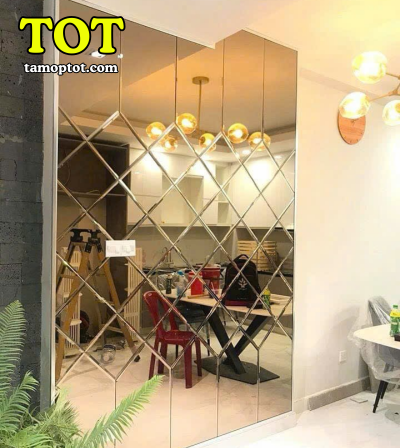 Bảng giá thi công gương ghép trang trí tại TP.HCM