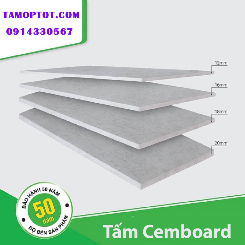 Cấu Tạo Tấm Cemboard